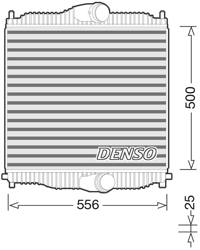 Denso Charge Air Intercooler DIT99002